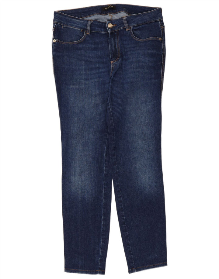 Massimo Dutti Womens Slim Jeans EU 38 Small W28 L26 Blue
