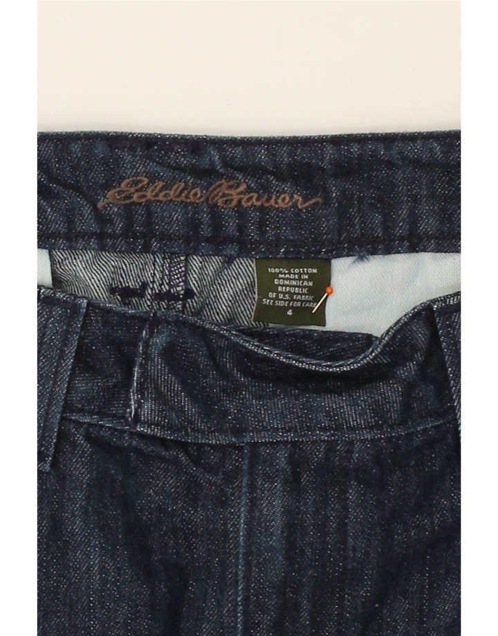 EDDIE BAUER Womens Denim Skirt US 4 Small W30  Navy Blue Cotton Vintage Eddie Bauer and Second-Hand Eddie Bauer from Messina Hembry 