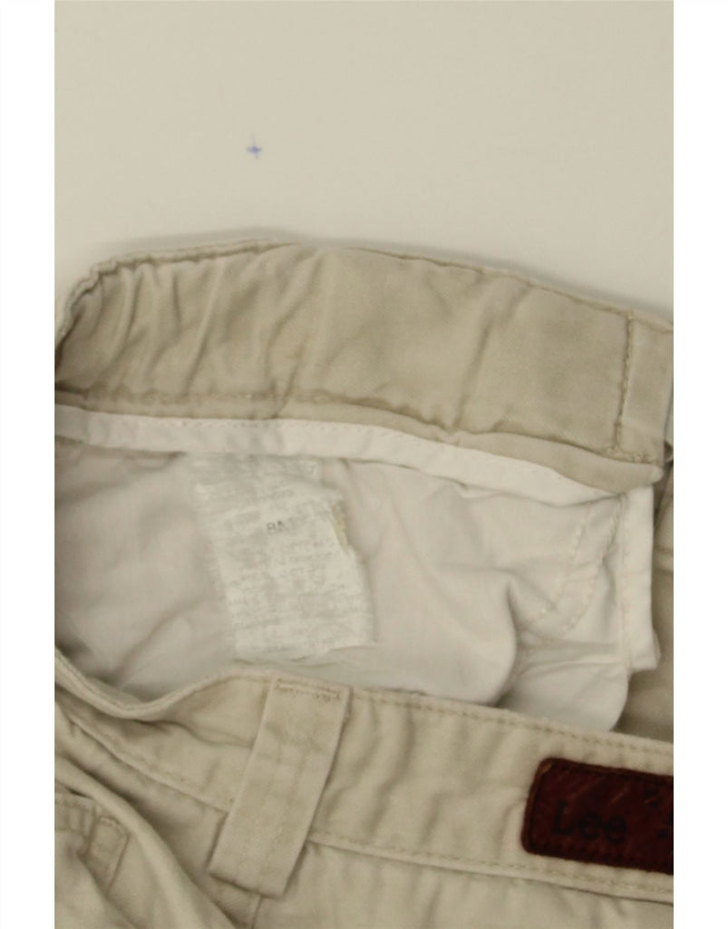 LEE Womens Capri Cargo Trousers US 8 Medium W30 L20 Beige Cotton Vintage Lee and Second-Hand Lee from Messina Hembry 