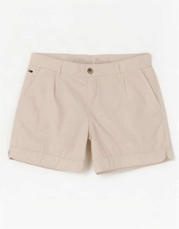 Tommy Hilfiger Womens Chino Shorts W27 Small White Cotton