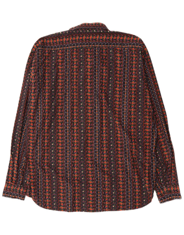 Vintage Mens Shirt XL Multicoloured Geometric