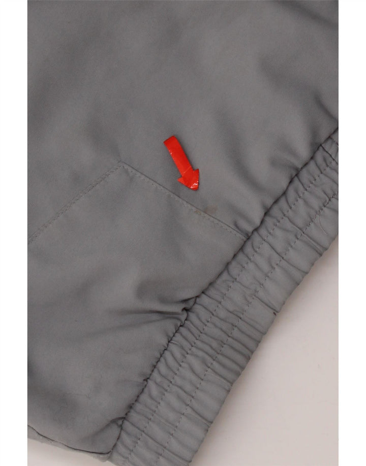 Adidas Mens Tracksuit Top Jacket Medium Grey Colourblock