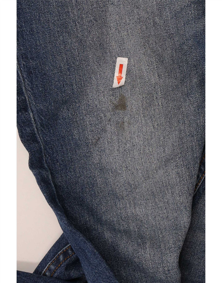 Jack & Jones Mens Straight Jeans W36 L32 Blue