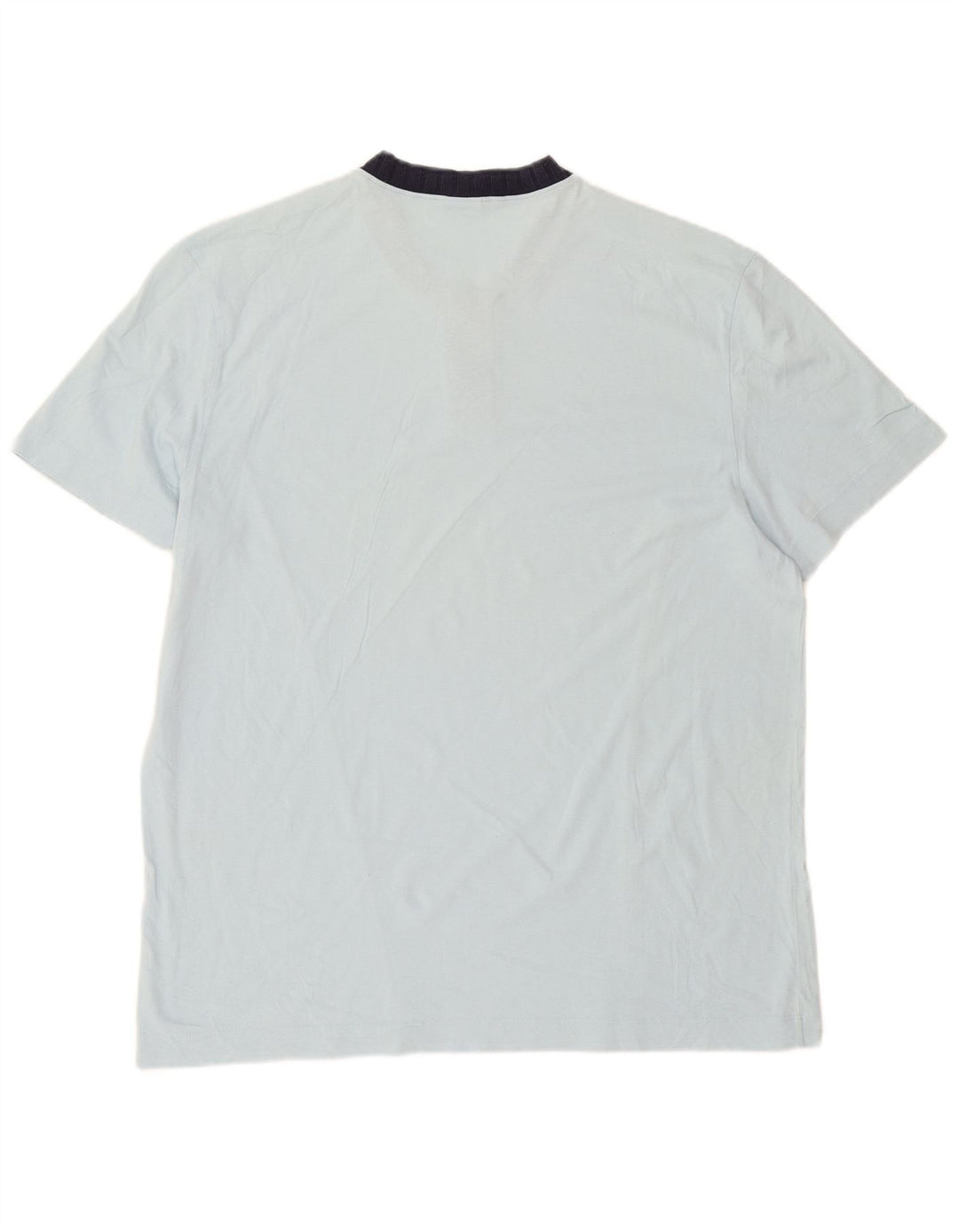 Fila Mens T-Shirt Top Large Blue Cotton