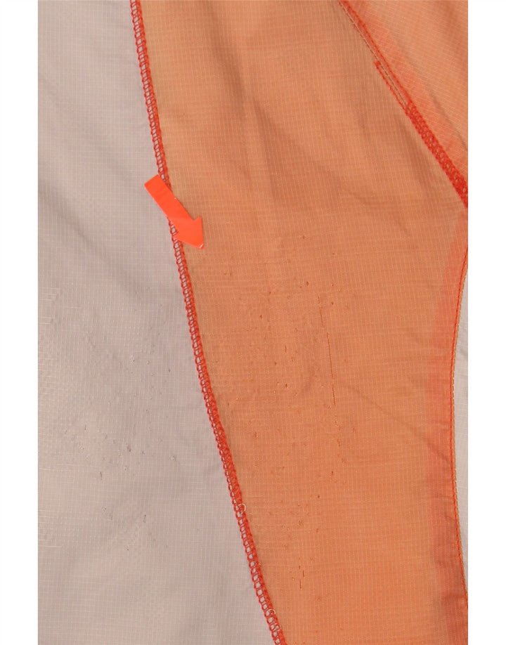 Fila Mens Tracksuit Top Jacket Small Beige Colourblock Polyamide