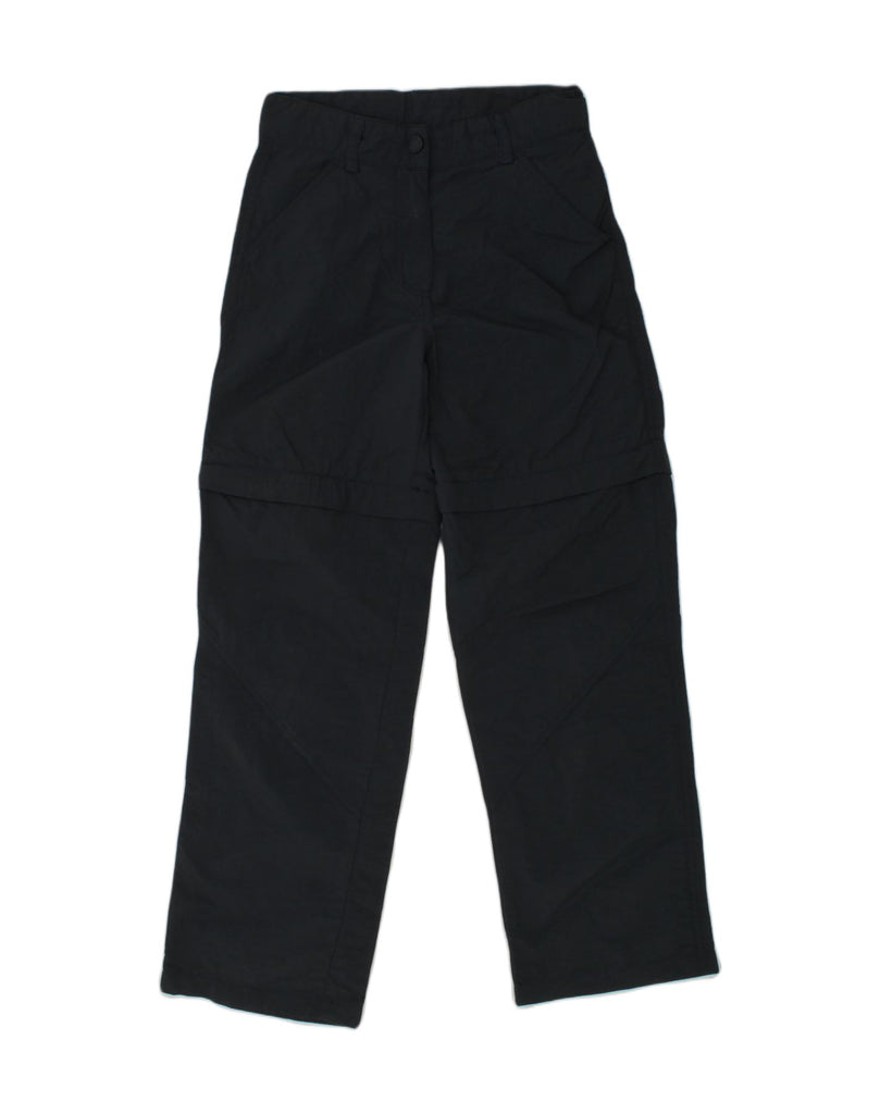 MOUNTAIN WAREHOUSE Boys Straight Chino Trousers 9-10 Years W24 L24 Black | Vintage Mountain Warehouse | Thrift | Second-Hand Mountain Warehouse | Used Clothing | Messina Hembry 