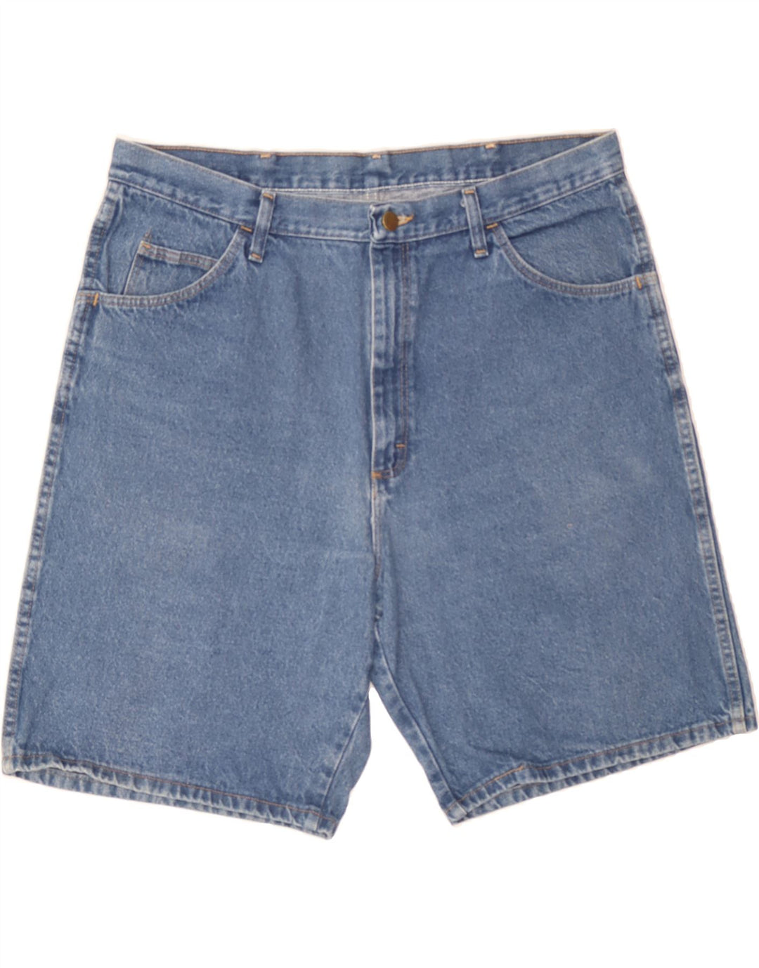 VINTAGE Mens Denim Shorts W38 XL  Blue Cotton Vintage Vintage and Second-Hand Vintage from Messina Hembry 