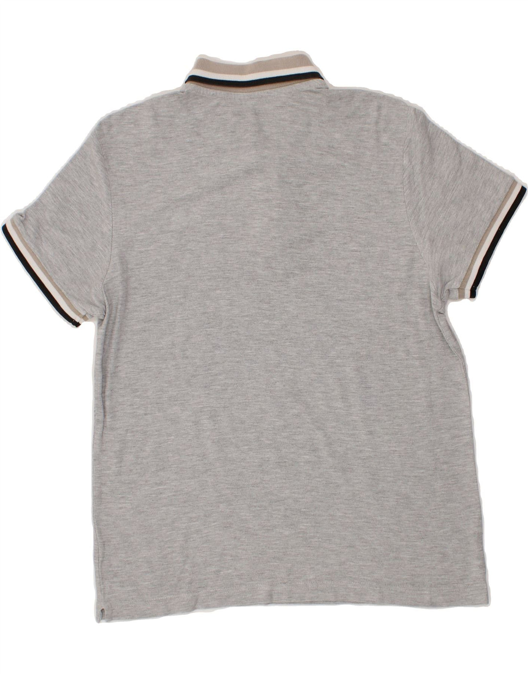 LOTTO Mens Polo Shirt Medium Grey Vintage Lotto and Second-Hand Lotto from Messina Hembry 