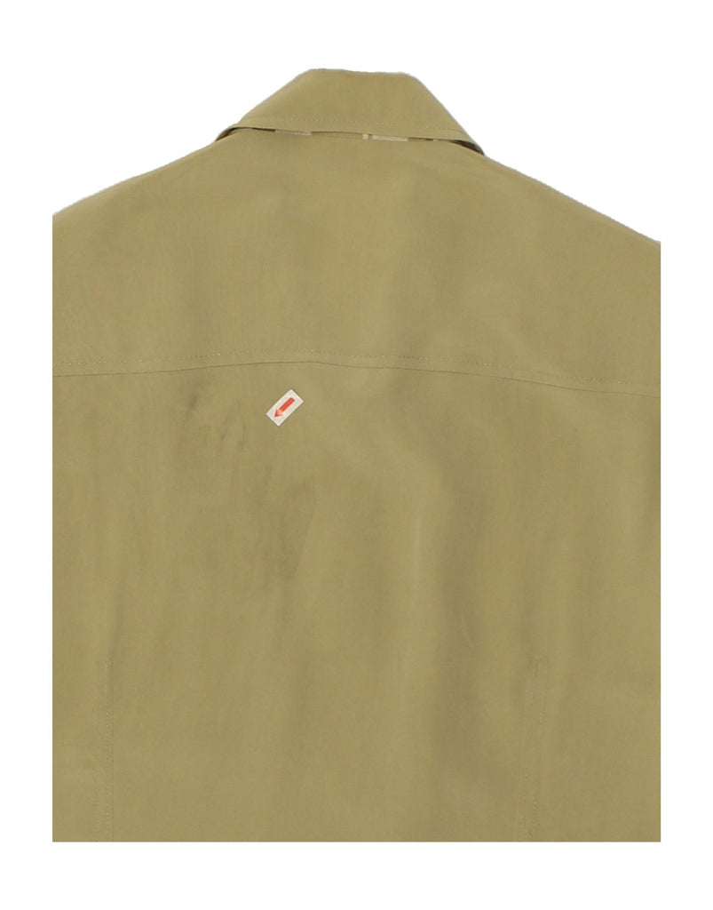 CHERIE Womens Shirt UK 14 Large Green Silk | Vintage cherie | Thrift | Second-Hand cherie | Used Clothing | Messina Hembry 