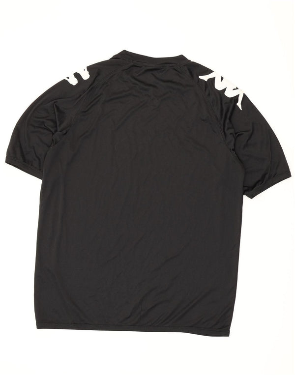 Kappa Mens Graphic T-Shirt Top XL Black