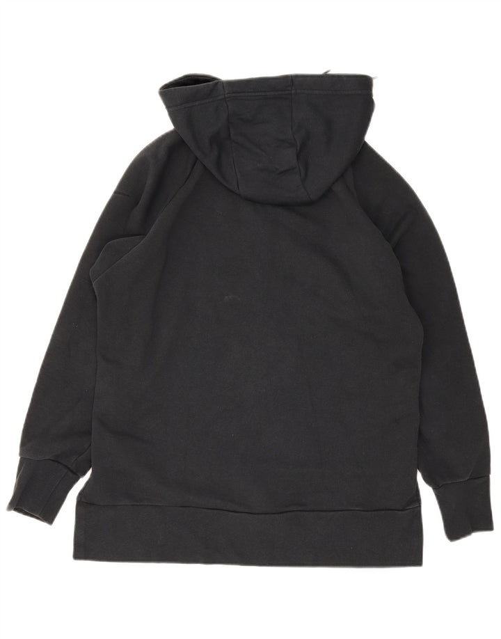 Nike Mens Dri Fit Zip Hoodie Sweater Small Black Polyester