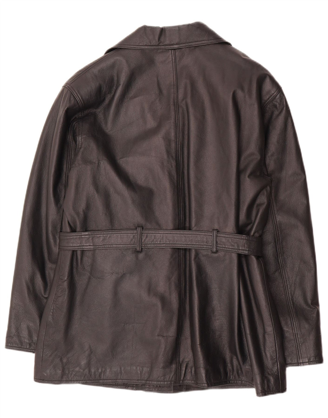 Canda Womens Leather Jacket UK 16 Large Black Leather