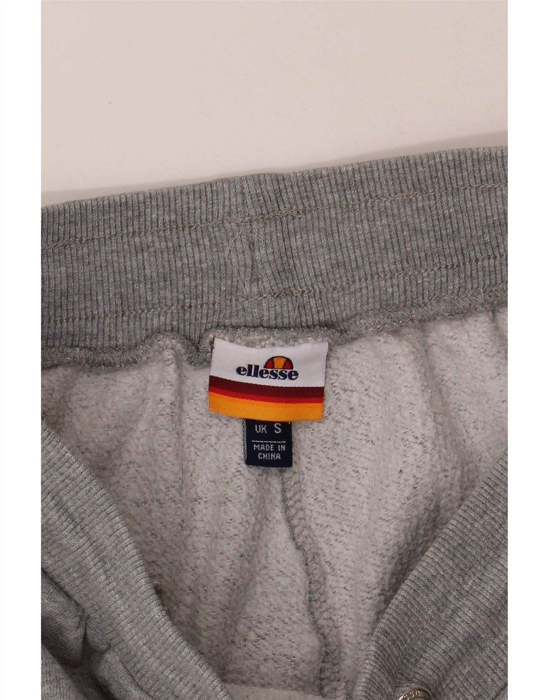 ELLESSE Mens Tracksuit Trousers Joggers Small Grey Cotton Vintage Ellesse and Second-Hand Ellesse from Messina Hembry 