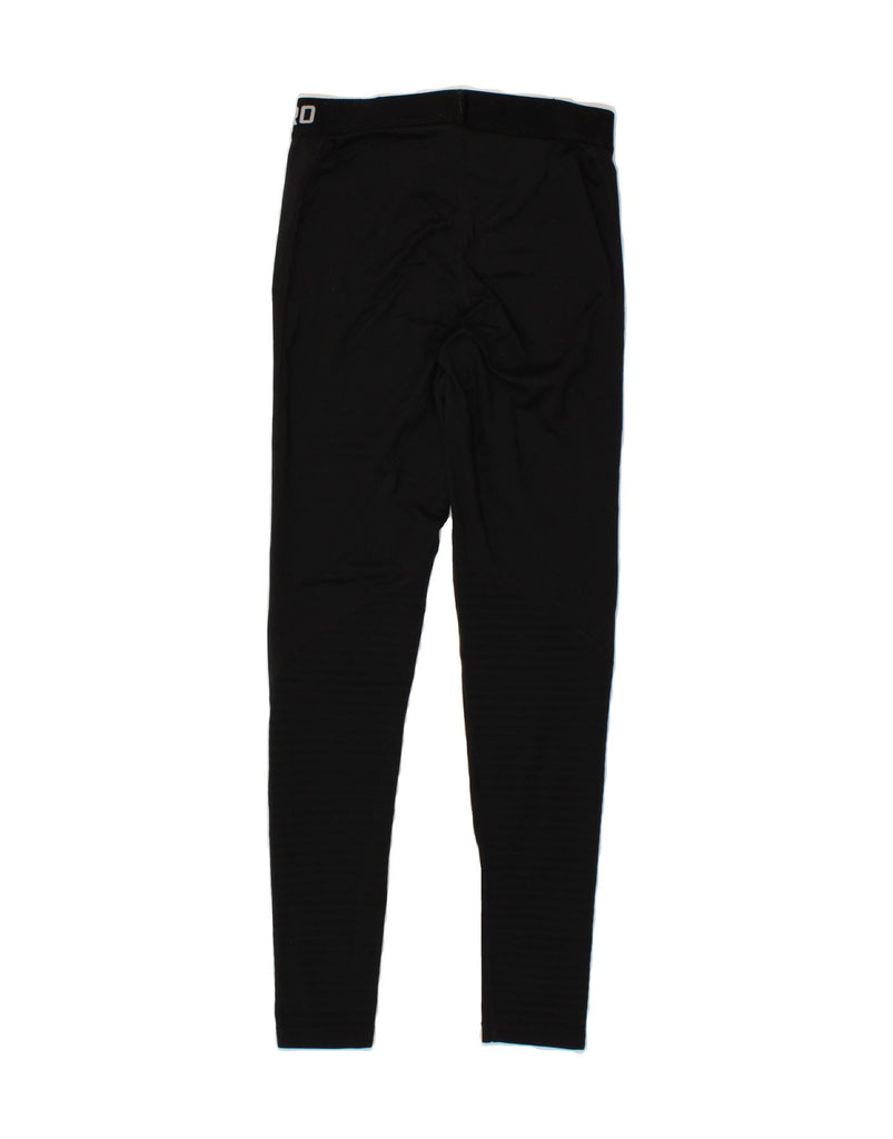 NIKE Womens Leggings UK 12 Medium  Black Polyester Vintage Nike and Second-Hand Nike from Messina Hembry 