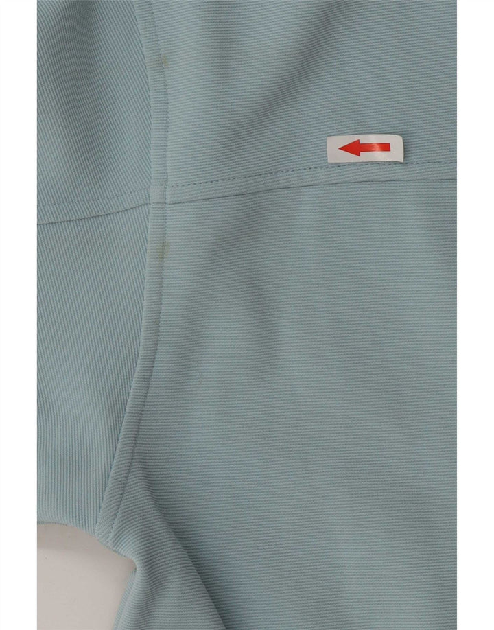 Kappa Womens Tracksuit Top Jacket UK 12 Medium Blue Colourblock Polyester