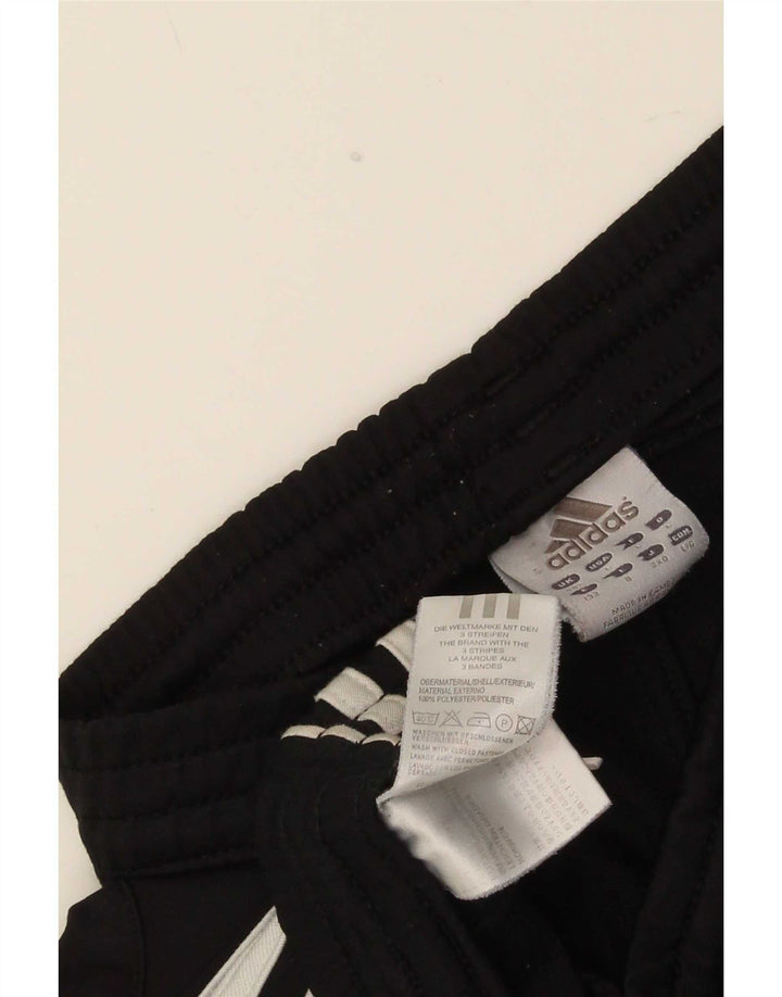 Adidas Mens Tracksuit Trousers Large Black Polyester