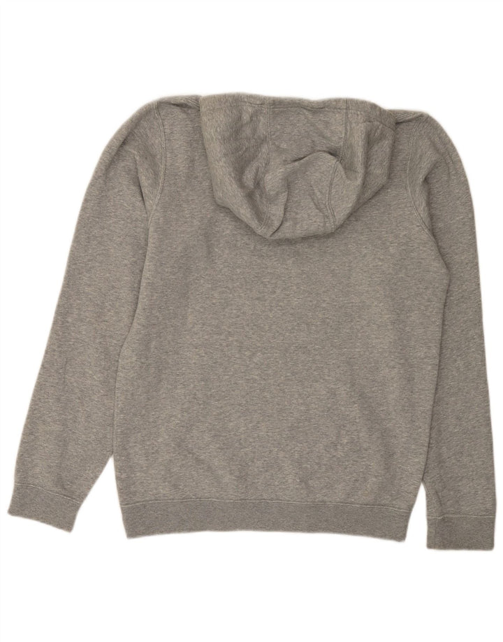 Nike Mens Hoodie Jumper Small Grey Flecked Cotton