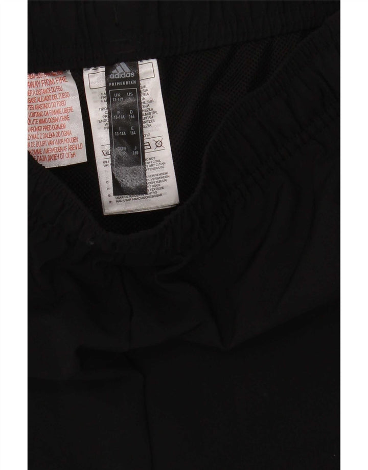 Adidas Boys Sport Shorts 13-14 Years  Black Polyester
