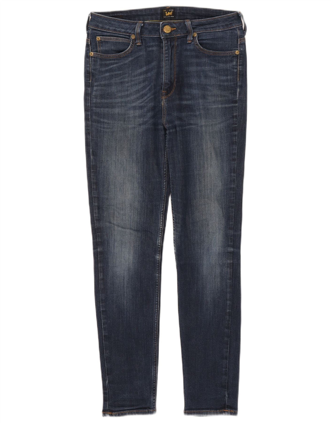 Lee Womens Skinny Jeans W30 L27 Blue Cotton