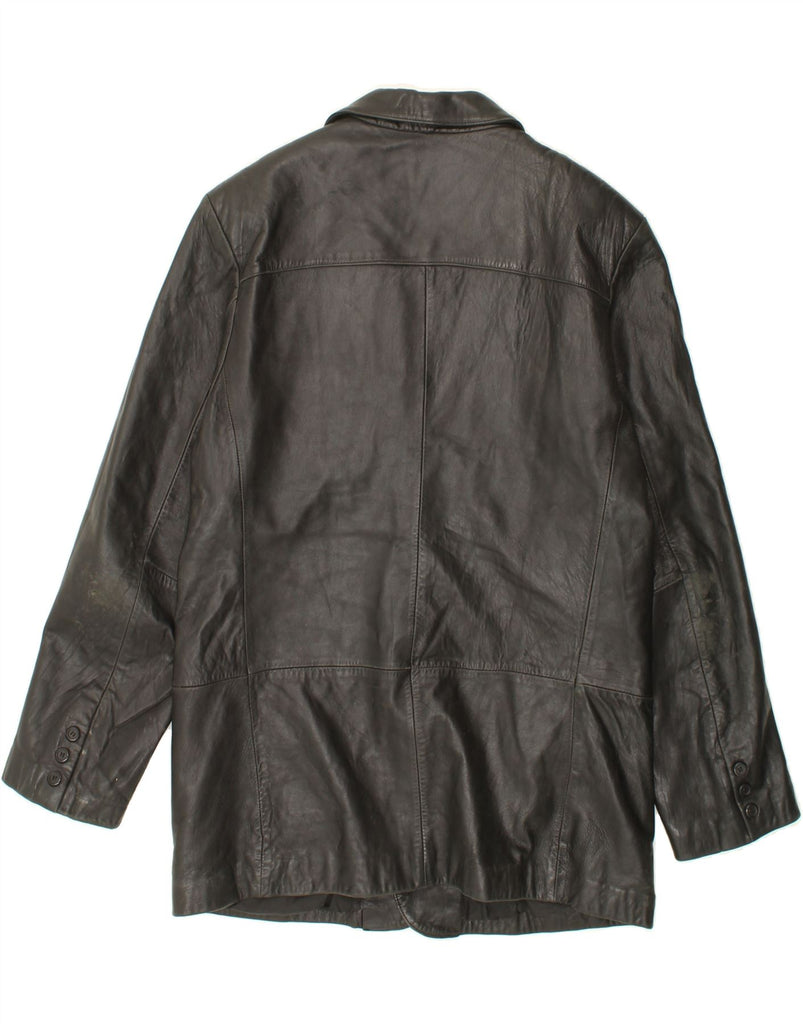 COLEBROOK Mens Leather Jacket UK 40 Large Black Leather Vintage Colebrook and Second-Hand Colebrook from Messina Hembry 