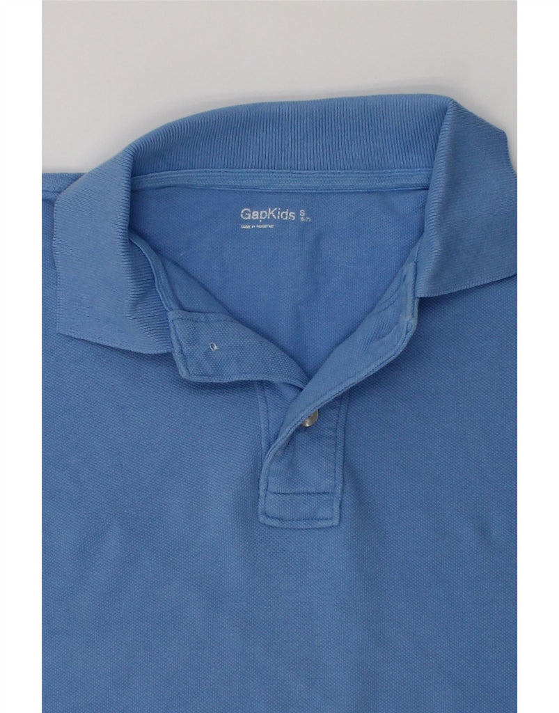 GAP Boys Polo Shirt 6-7 Years Small Blue Cotton | Vintage Gap | Thrift | Second-Hand Gap | Used Clothing | Messina Hembry 