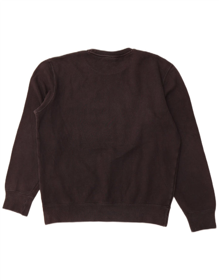 CHAMPION Mens Graphic Sweatshirt Jumper Large Black