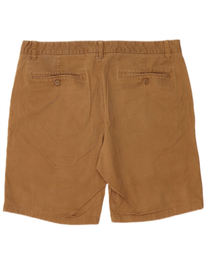 BONOBOS Mens Chino Shorts W36 Large Beige Cotton