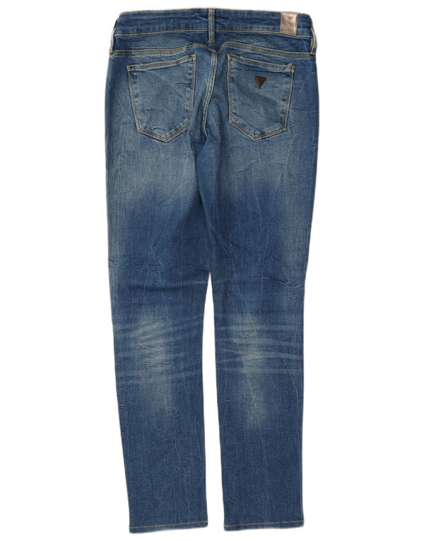 Guess Womens Skinny Jeans W29 L29 Blue