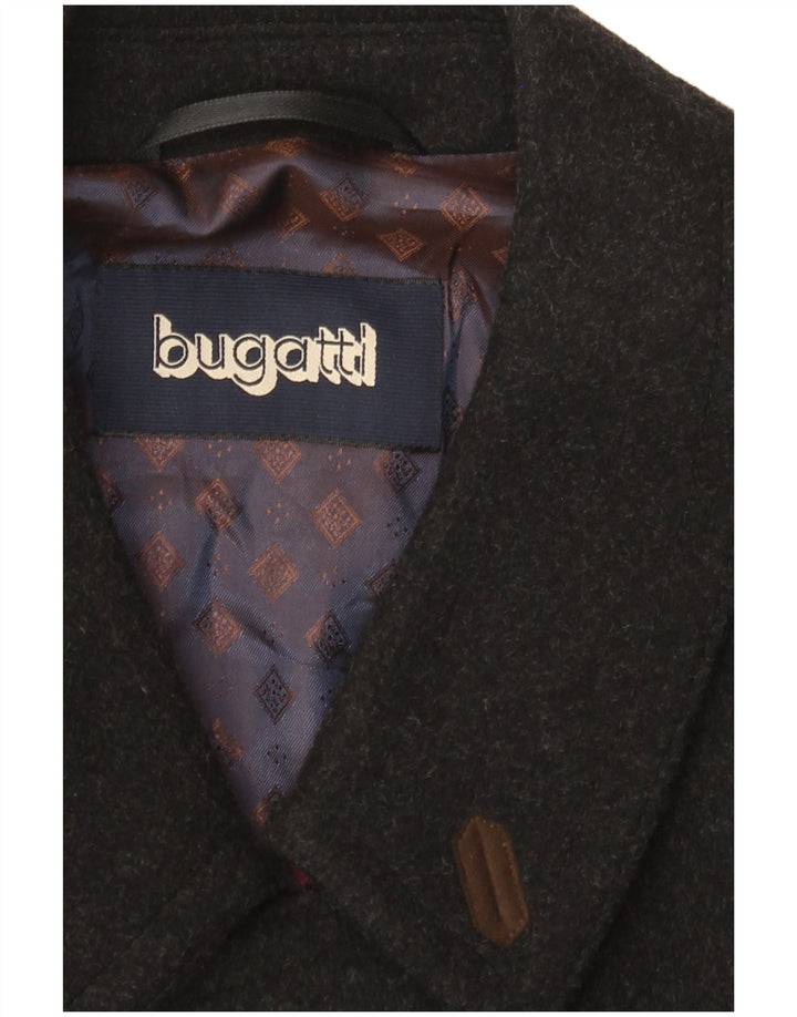 Bugatti Mens Overcoat UK 44 2XL Black