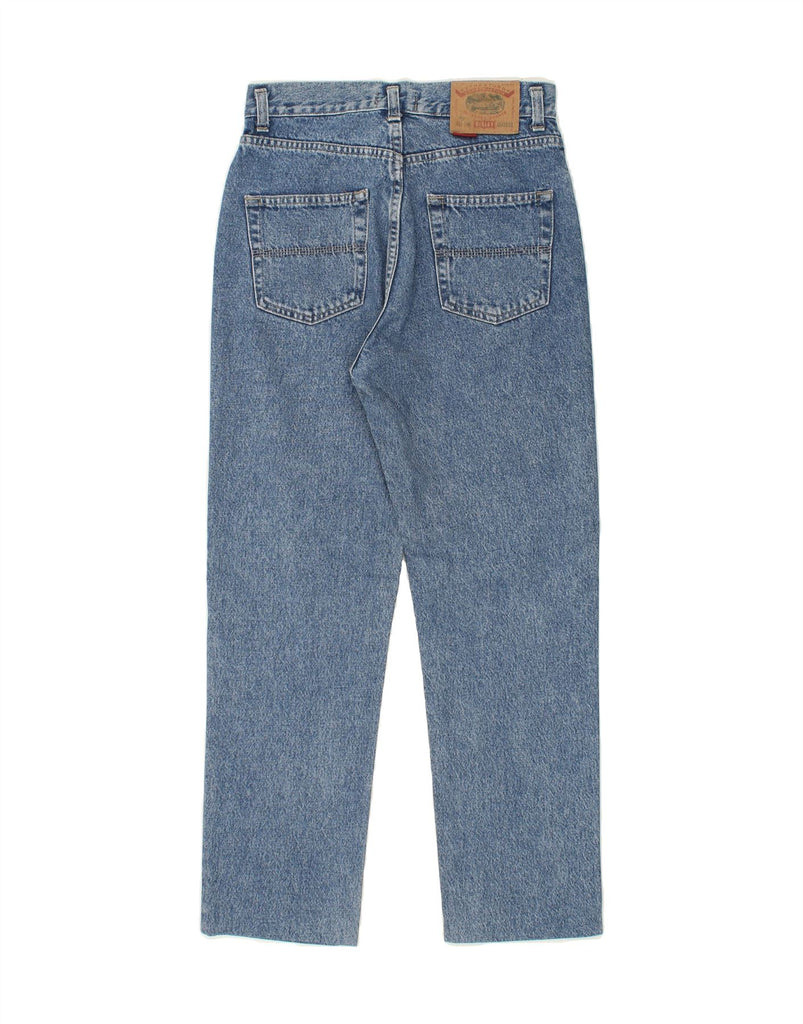 SISLEY Womens High Waist Tapered Jeans W26 L27 Blue Cotton Vintage Sisley and Second-Hand Sisley from Messina Hembry 