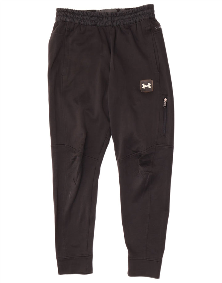 Under Armour Mens Tracksuit Trousers Joggers Medium Black Polyester