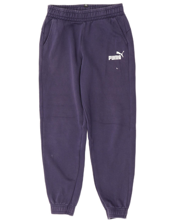 Puma Boys Tracksuit Trousers Joggers 13-14 Years  Navy Blue