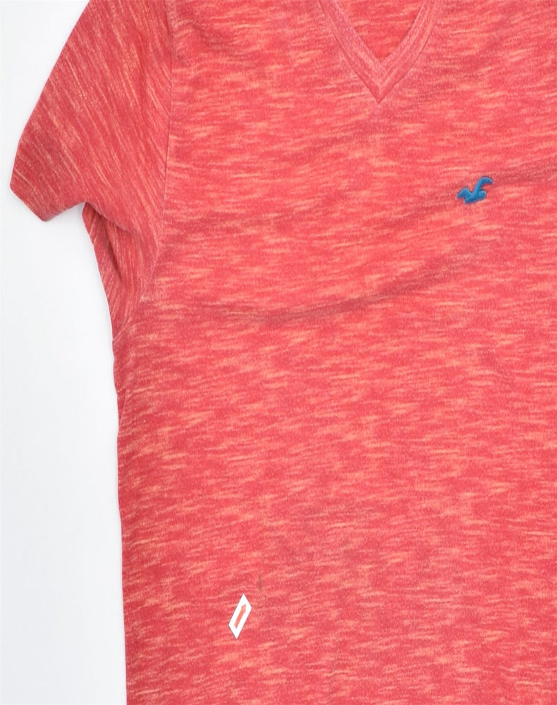 HOLLISTER Mens T-Shirt Top Small Red Cotton Classic | Vintage | Thrift | Second-Hand | Used Clothing | Messina Hembry 