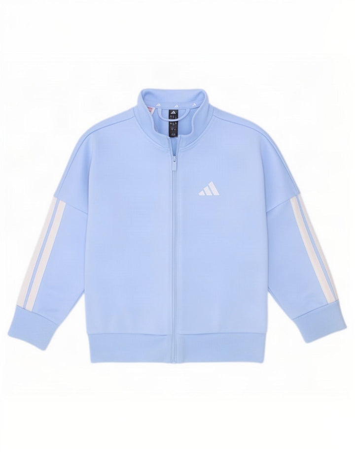 Adidas Boys Climacool Tracksuit Top Jacket 2-3 Years Blue Polyester
