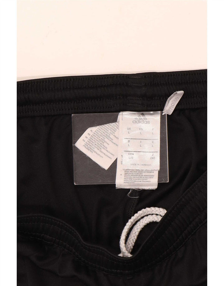 Adidas Mens Climalite Sport Shorts Large Black Colourblock