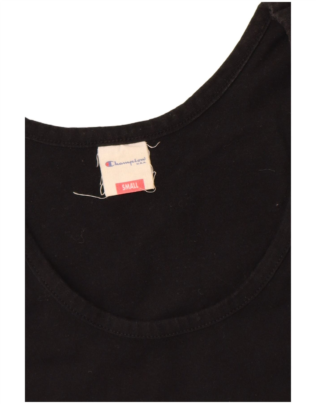 Champion Womens Graphic Vest Top UK 10 Small Black