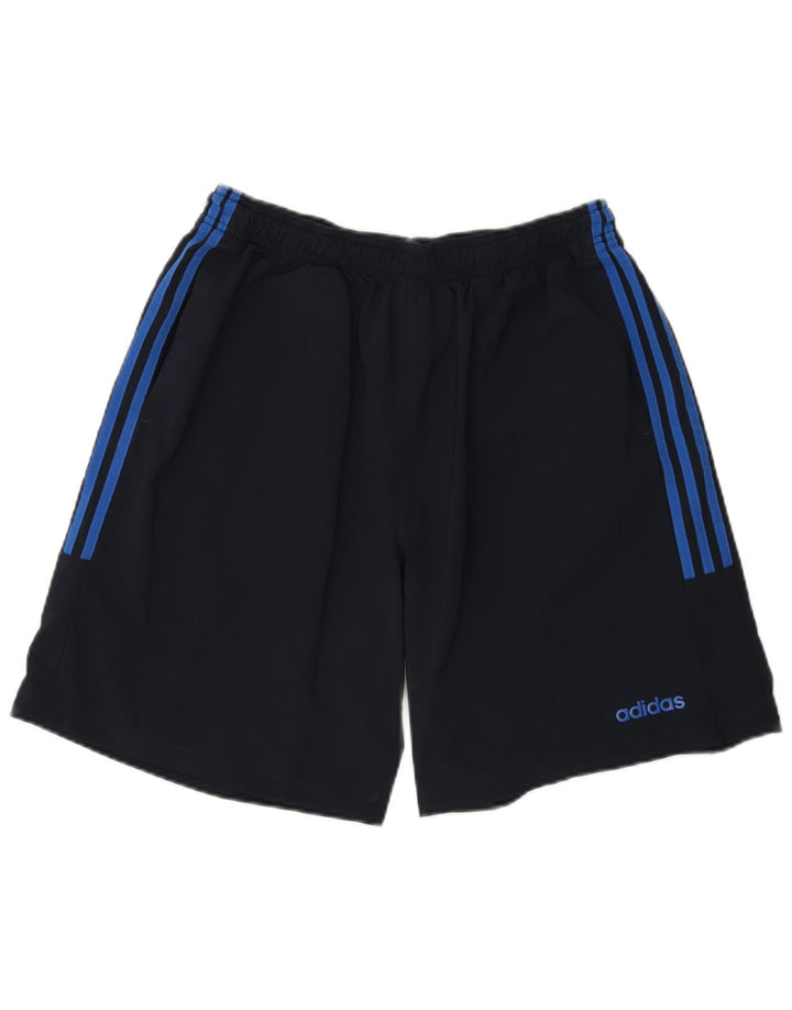 Adidas Mens Sport Shorts XL Navy Blue Polyester