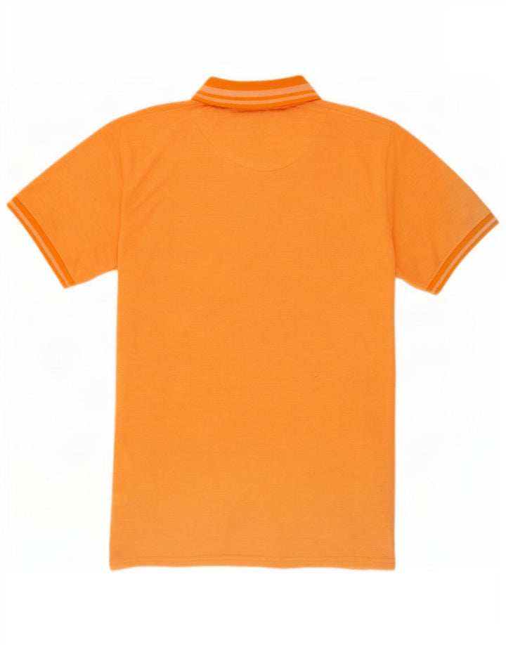 Lyle & Scott Mens Polo Shirt 2XL Orange Cotton