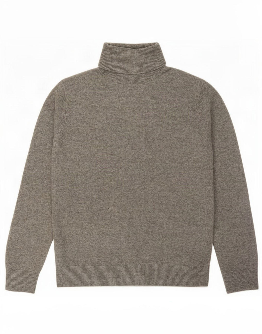 Marks & Spencer Womens Oversized Roll Neck Jumper Sweater UK 10 Small Grey
