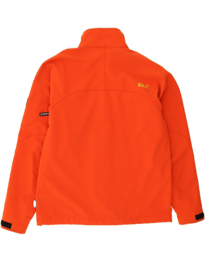 JACK WOLFSKIN Mens Windbreaker Jacket UK 42 XL Orange Polyester Vintage Jack Wolfskin and Second-Hand Jack Wolfskin from Messina Hembry 