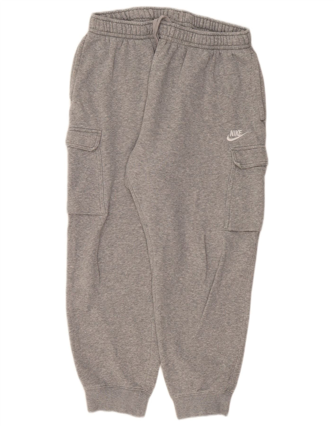Nike Mens Cargo Tracksuit Trousers Joggers Large Grey Cotton