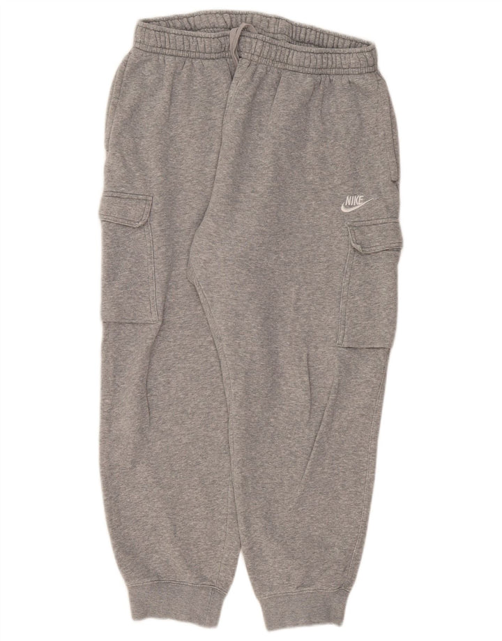 Nike Mens Cargo Tracksuit Trousers Joggers Large Grey Cotton