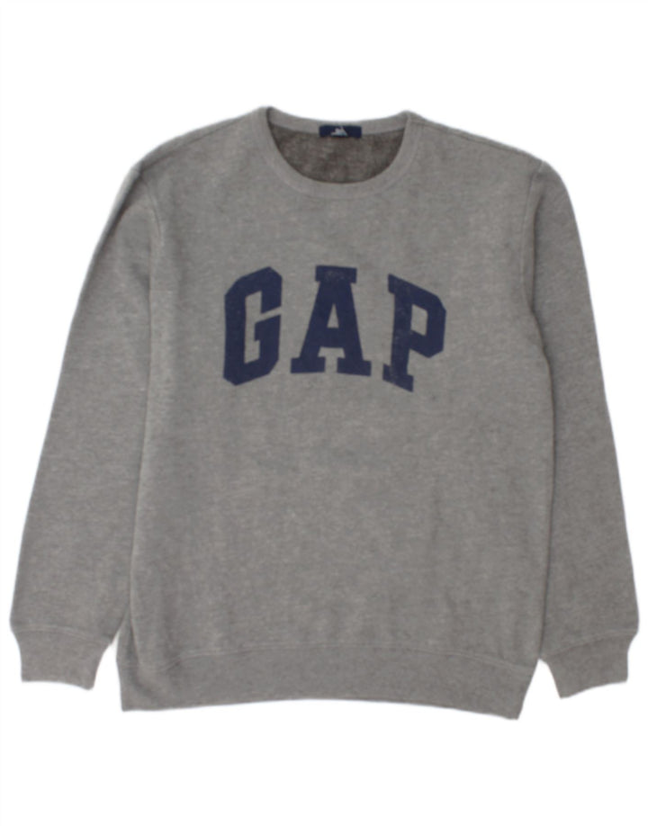 Gap Mens Graphic Sweatshirt Jumper Medium Grey