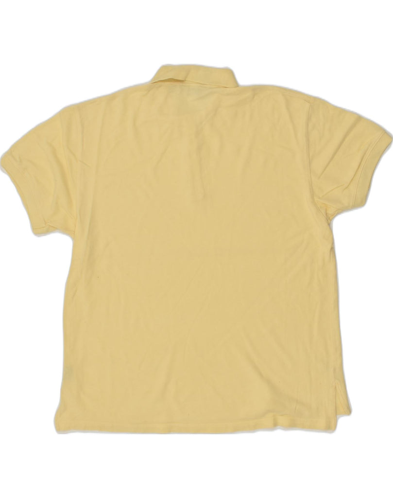 EDDIE BAUER Mens Polo Shirt XL Yellow Cotton | Vintage Eddie Bauer | Thrift | Second-Hand Eddie Bauer | Used Clothing | Messina Hembry 