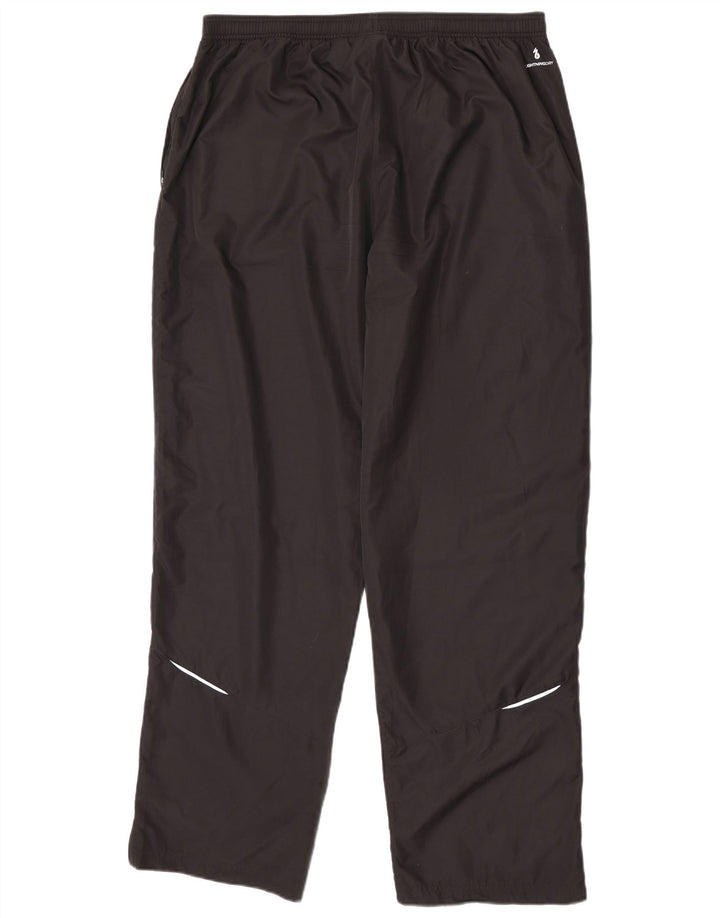 NEW BALANCE Mens Graphic Tracksuit Trousers XL  Black Polyester