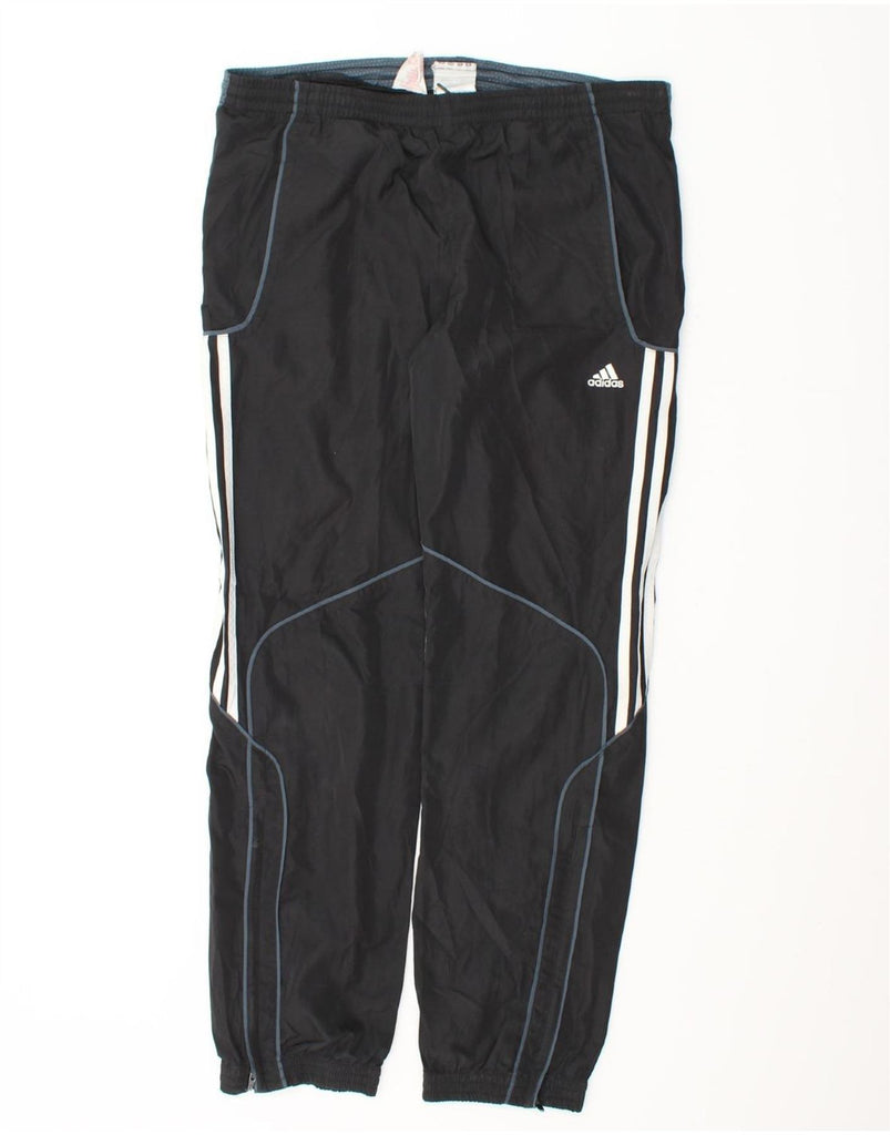 ADIDAS Boys Climacool Tracksuit Trousers Joggers 13-14 Years  Black Vintage Adidas and Second-Hand Adidas from Messina Hembry 