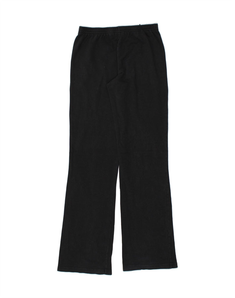 CHAMPION Womens Tracksuit Trousers UK 14 Medium Black Cotton | Vintage Champion | Thrift | Second-Hand Champion | Used Clothing | Messina Hembry 