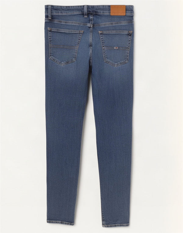 Tommy Hilfiger Mens Austin Slim Tapered Jeans W33 L34 Blue Cotton