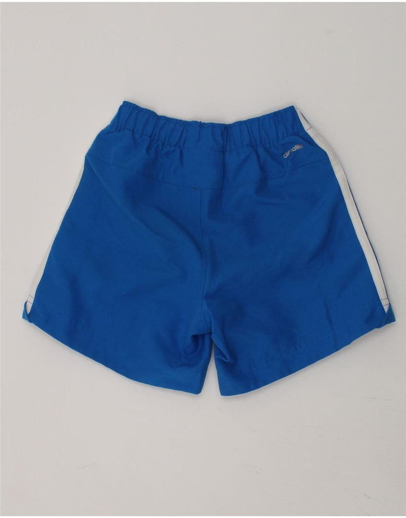 ADIDAS Baby Boys Climalite Sport Shorts 18-24 Months Blue Polyester | Vintage Adidas | Thrift | Second-Hand Adidas | Used Clothing | Messina Hembry 