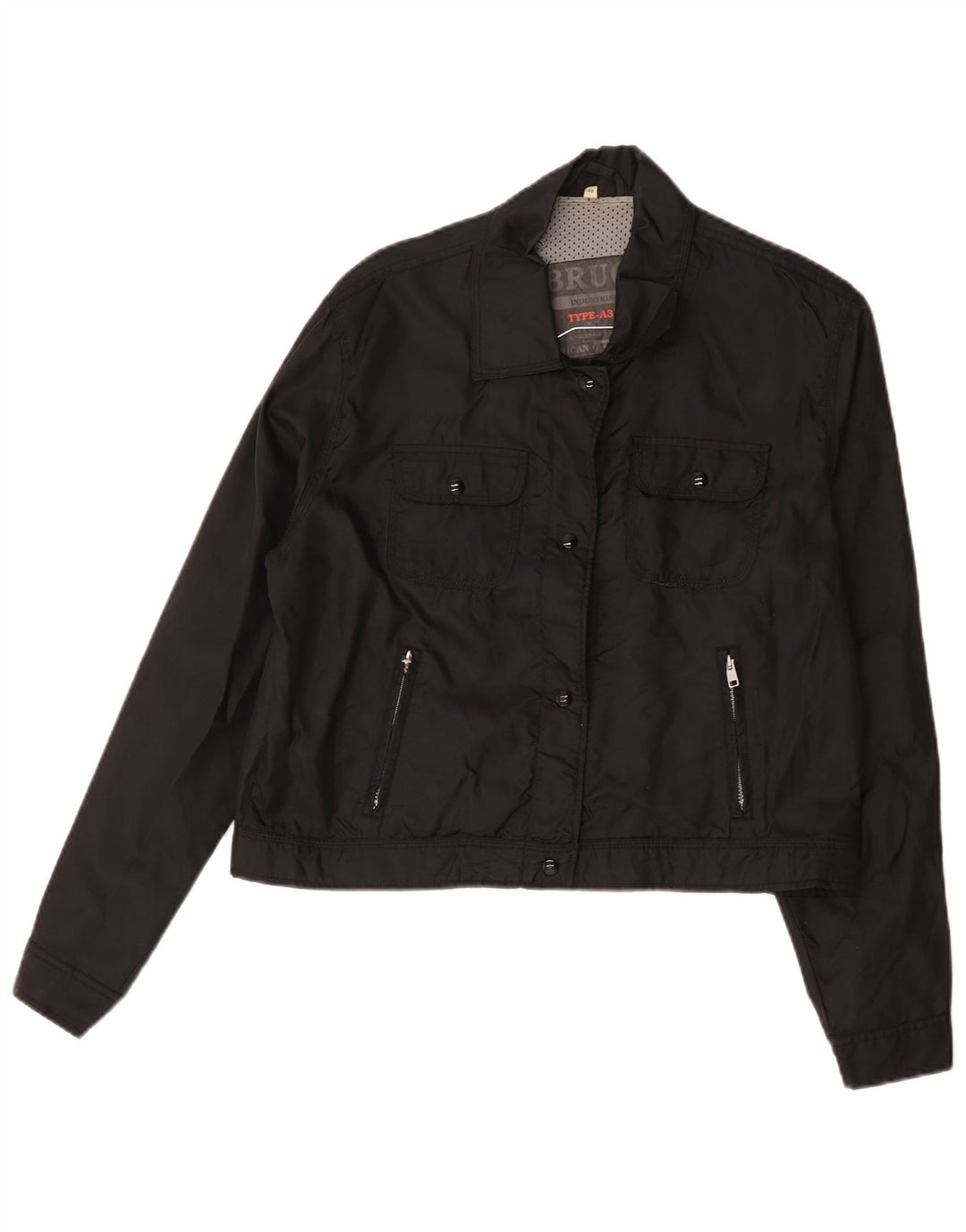 Brugi Womens Utility Jacket IT 48 XL Black